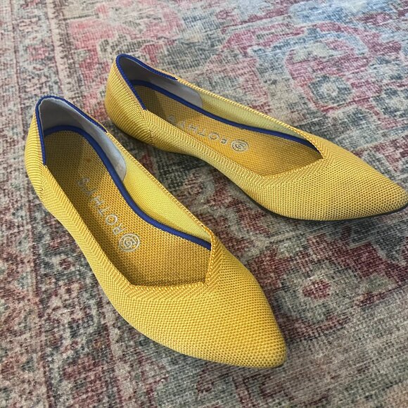 Gold Rothy's Point Size 9 - Picture 5 of 5